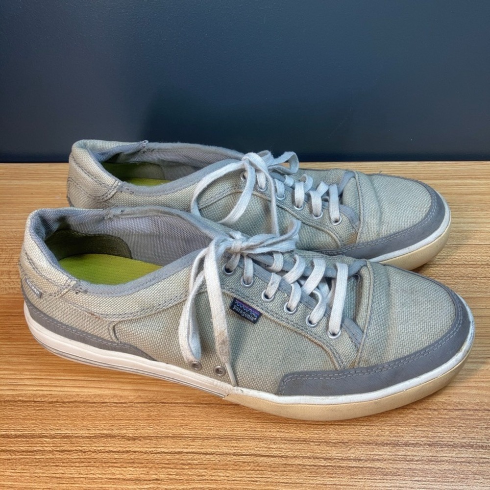Patagonia Men's Whino Lace Gray Hemp Casual‎ Shoes Men's US 10.5 T51493